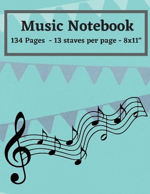 Book cover for Music Notebook