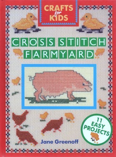 Book cover for The Cross Stitch Farmyard