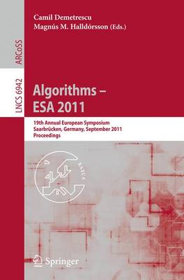 Cover of Algorithms ESA 2011