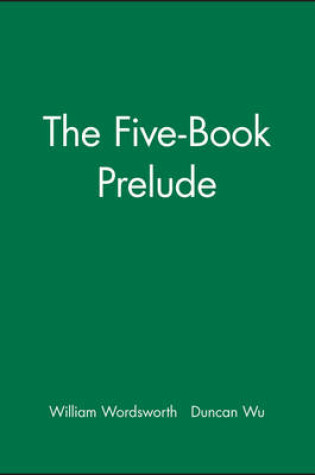 Cover of The Five-Book Prelude
