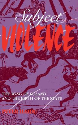 Book cover for The Subject of Violence