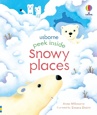 Book cover for Peek Inside Snowy Places