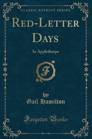 Cover of Red-Letter Days