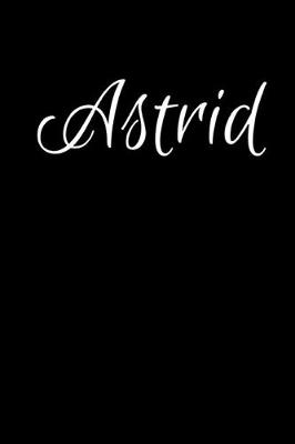 Book cover for Astrid