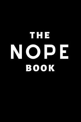 Book cover for The Nope Book