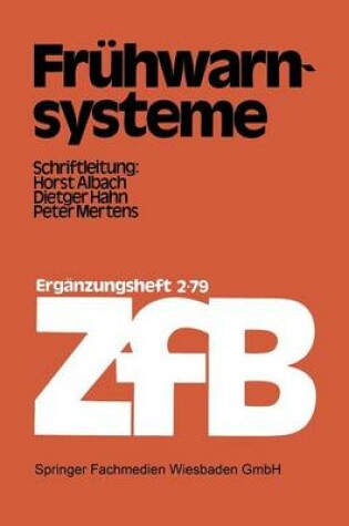 Cover of Frühwarnsysteme