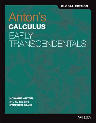 Book cover for Anton's Calculus: Early Transcendentals 11e Global Edition with WileyPLUS Card Set