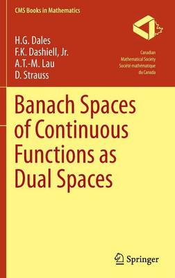 Cover of Banach Spaces of Continuous Functions as Dual Spaces