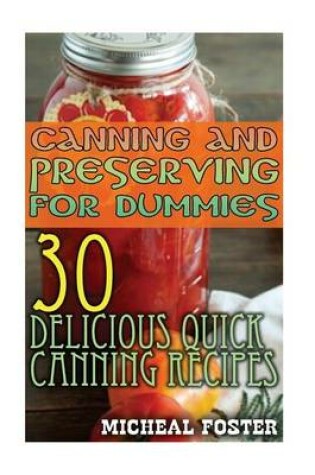 Cover of Canning and Preserving for Dummies