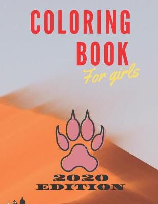 Book cover for Girls Coloring Book