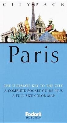 Book cover for Fodor's Citypack - Paris