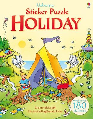 Book cover for Sticker Puzzle Holiday