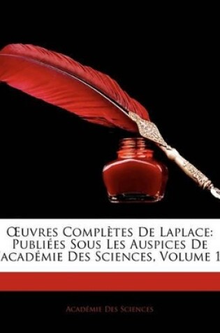 Cover of Uvres Compltes de Laplace