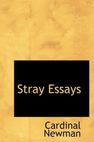 Cover of Stray Essays
