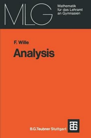 Cover of Analysis