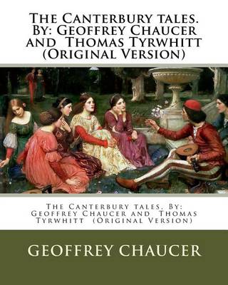 Book cover for The Canterbury tales. By