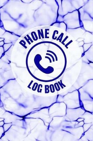 Cover of Phone Call Log Book