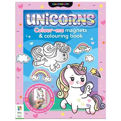 Book cover for Unicorns Colour-Me Magnets