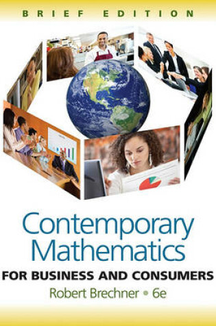 Cover of Contemporary Mathematics for Business and Consumers, Brief Edition