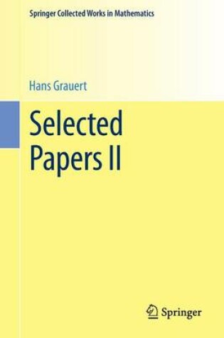 Cover of Selected Papers II