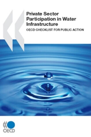 Cover of Private Sector Participation in Water Infrastructure