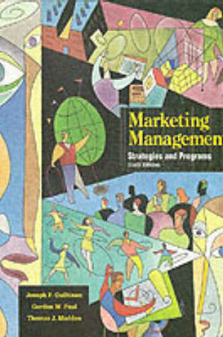 Cover of Marketing Management