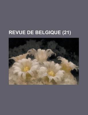 Book cover for Revue de Belgique (21)