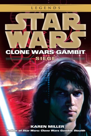 Book cover for Siege: Star Wars Legends (Clone Wars Gambit)