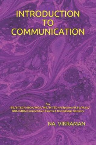 Cover of Introduction to Communication