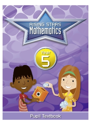 Book cover for Rising Stars Mathematics Year 5 Textbook