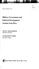 Cover of Military Government and Political Development