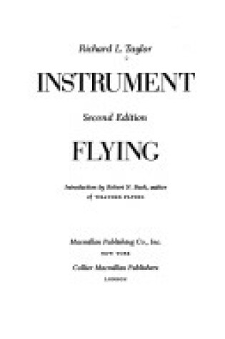 Cover of Instrument Flying