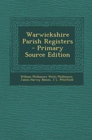 Cover of Warwickshire Parish Registers