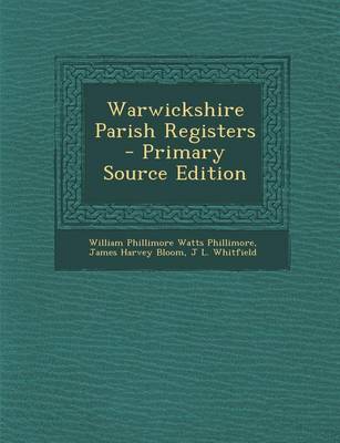 Book cover for Warwickshire Parish Registers