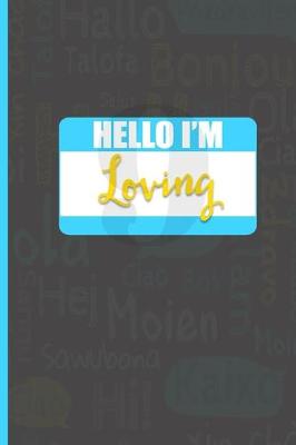 Book cover for Hello I'm Loving