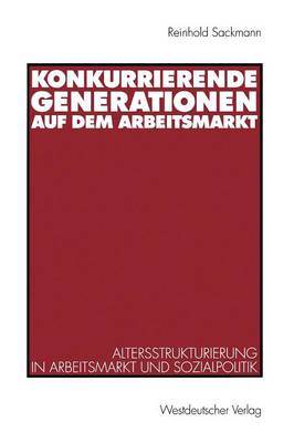 Book cover for Konkurrierende Generationen auf dem Arbeitsmarkt