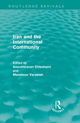 Book cover for Iran and the International Community