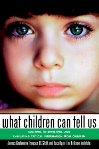 Cover of What Children Can Tell Us