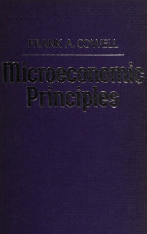 Cover of Microeconomic Principles