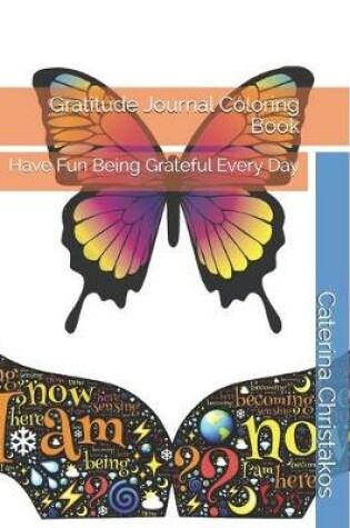 Cover of Gratitude Journal Coloring Book