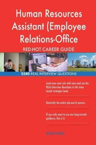 Cover of Human Resources Assistant (Employee Relations-Office Automat... RED-HOT Career;