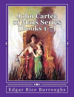 Book cover for John Carter of Mars Series [Books 1-7] (Mockingbird Classics)