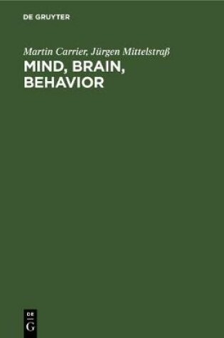 Cover of Mind, Brain, Behavior