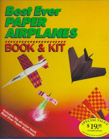 Book cover for Best Ever Paper Airplanes Book and Kit