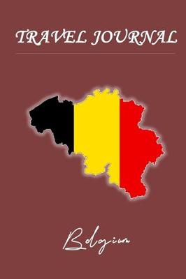 Book cover for Travel Journal - Belgium - 50 Half Blank Pages -