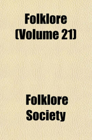 Cover of Folklore (Volume 21)