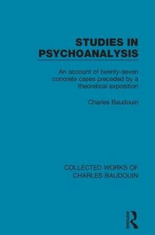 Cover of Studies in Psychoanalysis