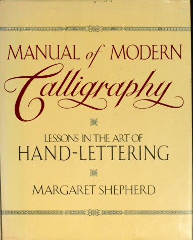 Book cover for Manual of Modern Caligraphy
