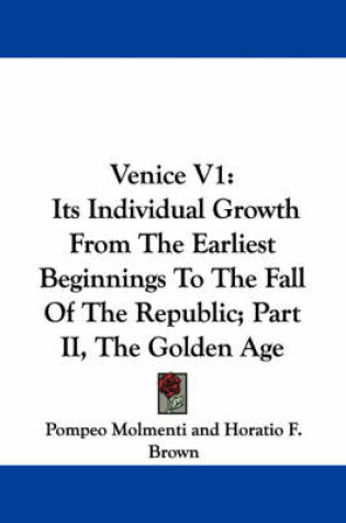 Cover of Venice V1