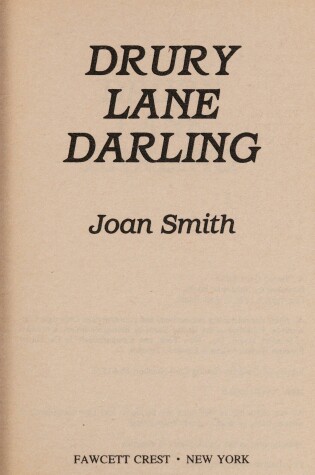 Cover of Drury Lane Darling